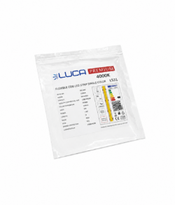 LUCA DOUBLE COB 4000 K 26 W/m 2588 lm/m 960 COB/m 24 V IP20 CRI90+ (LS31)
