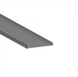 Musta jäykkä hajuste (PK8) 30 mm LED-profiiliin