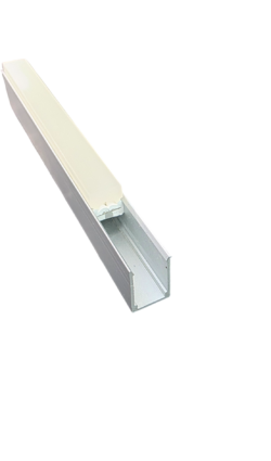 LED профиль накладной для NEON лент 100 см, анодированный серый (LP2)