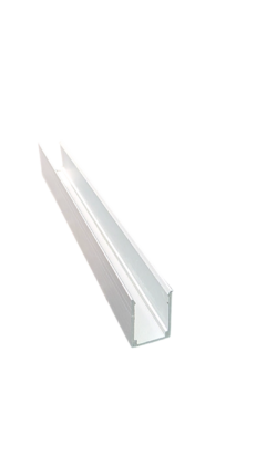 LED профиль накладной для NEON лент 100 см, анодированный серый (LP2)