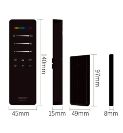 MiBoxer C6 SPI LED ribade pult 2.4GHz, RGB/RGBW (RNS50)