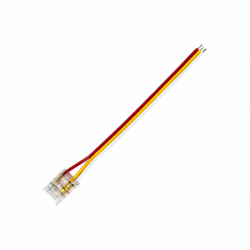Quick Connector for CCT COB LED Strip 3PIN 10 mm with 10 cm Cable, IP20 (CN18)