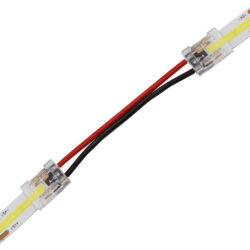 Быстрый коннектор для одноцветной COB LED-ленты 10 мм, лента — провод — лента, 15 см (CN14)
