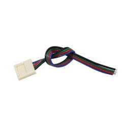 Быстрый коннектор для RGB LED-ленты 4PIN 10 мм с проводом (CN11)