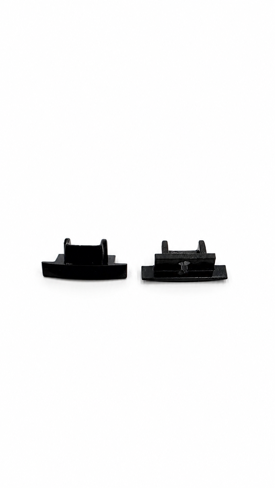 LONG PRO süvistatava LED-profiili otsakate, must, avaga (LNG300) - Image 2