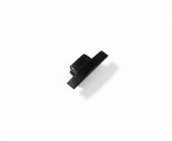 LONG PRO süvistatava LED-profiili otsakate, must, avaga (LNG300)