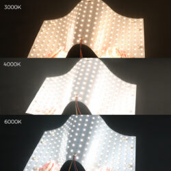 LED mat CCT LUCA 20W+20W 2700K‑6500K (LM400)