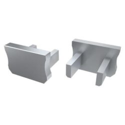 End Cap for LED Profile LP5 Grey (NTB3180)