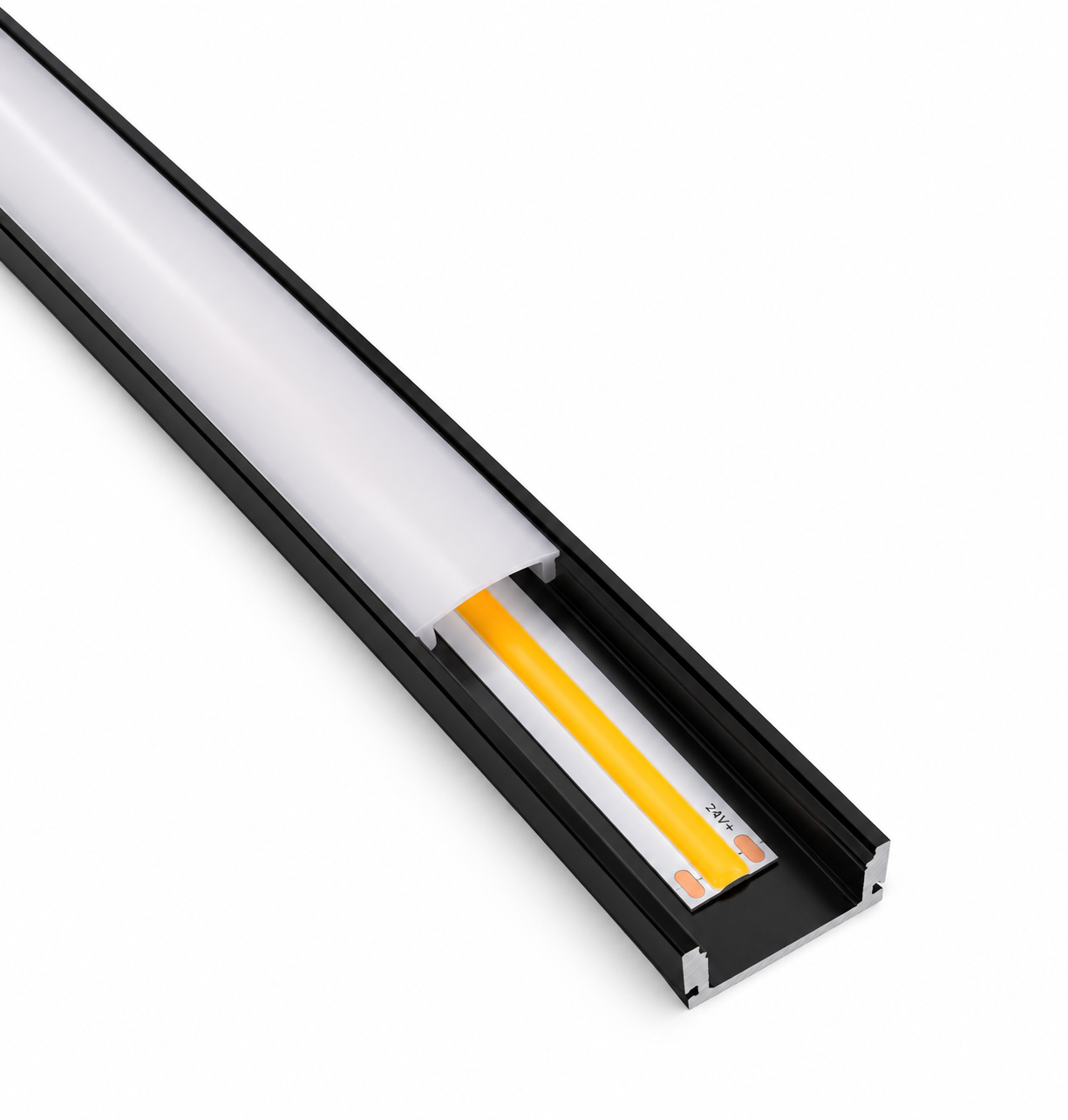 Alumiiniumist süvistatav LED-profiil LED-ribale LONG PRO 302 cm (LP16) - Image 4