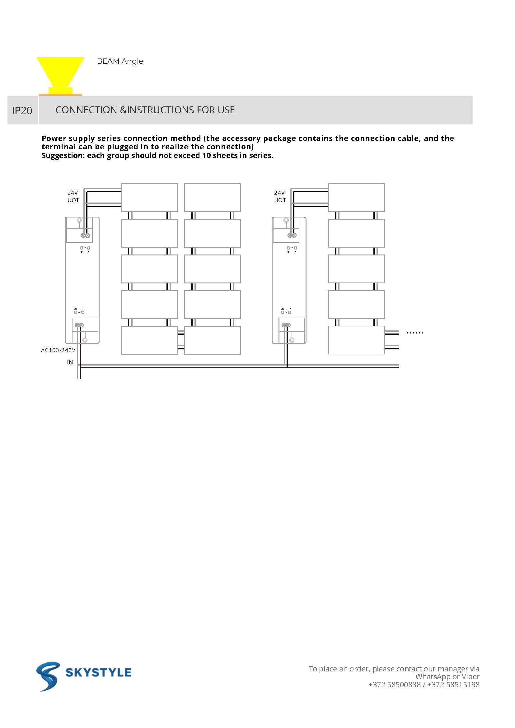 LED mat CCT LUCA 20W+20W 2700K‑6500K (LM400) - Image 8