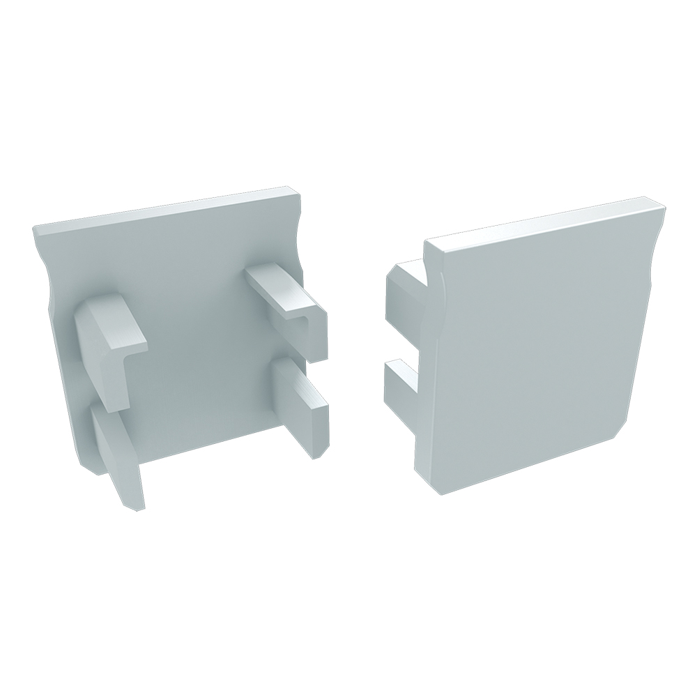Торцевой элемент для LED профиля NTC белый (NTC3883)