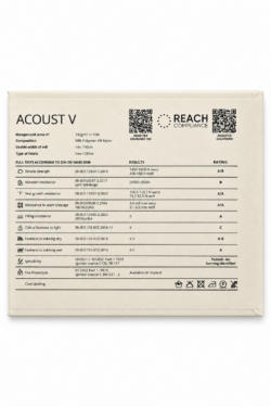 Akustiliste tekstiilide kataloog ACOUST V (CAT2)