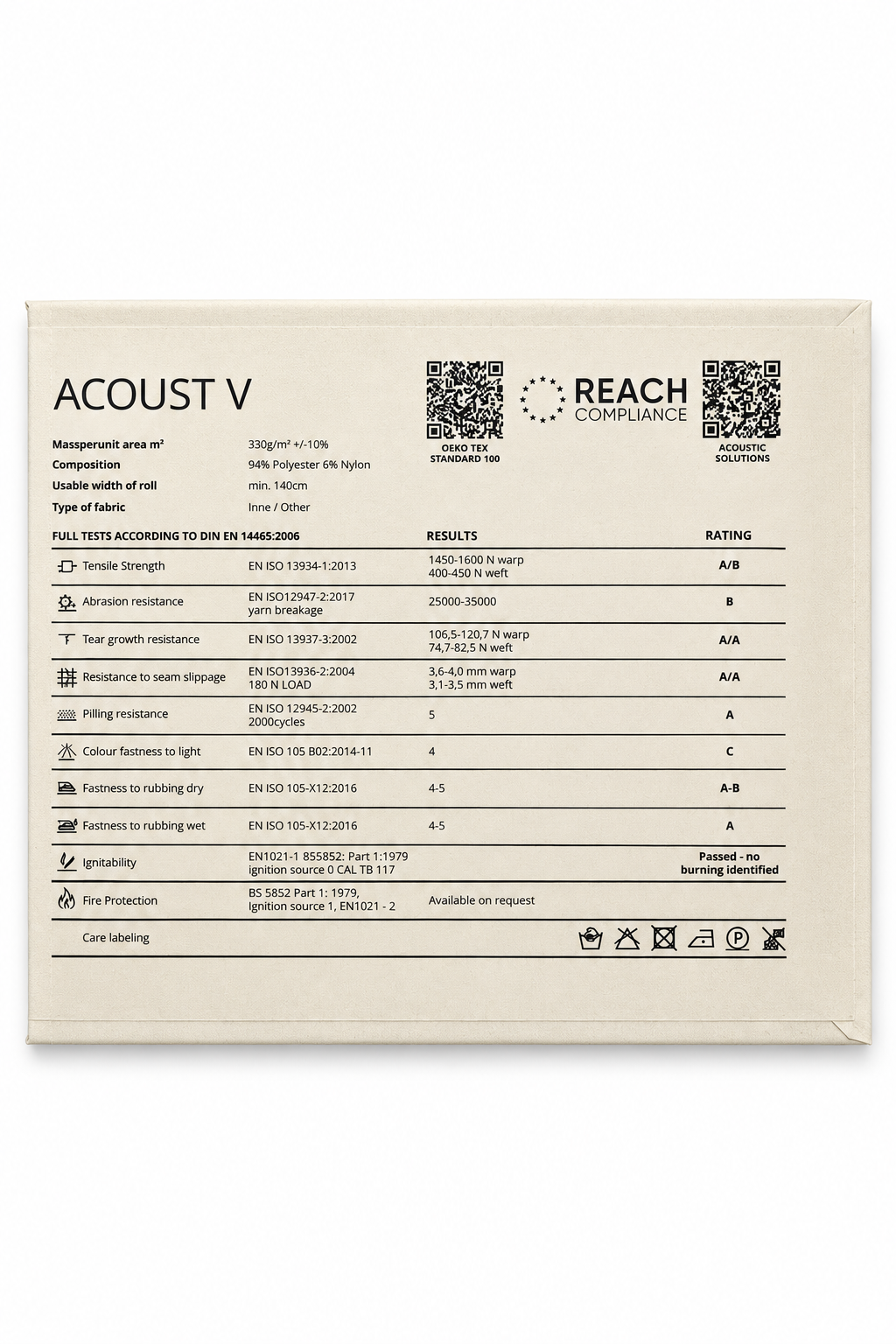 Akustiliste tekstiilide kataloog ACOUST V (CAT2) - Image 5