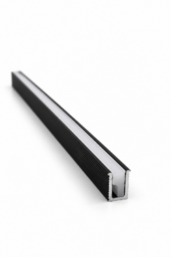 Алюминиевый встраиваемый LED профиль для светодиодной ленты LUCA SLIM LINE (LPS1)