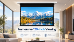 SKYSTYLE CINÉRA 120 PET GRAY встраиваемый в потолок проекционный экран (SC120)
