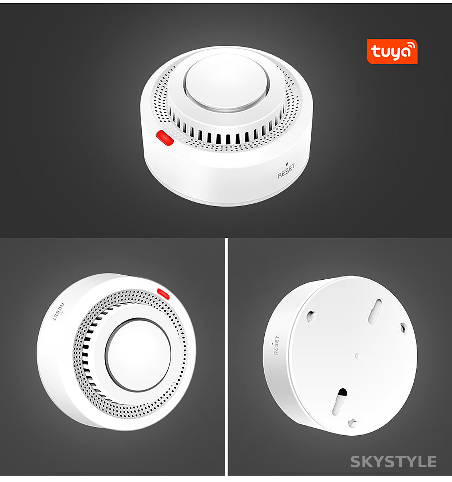 Умный датчик дыма WiFi TUYA Smart (SD4) — изображение 6