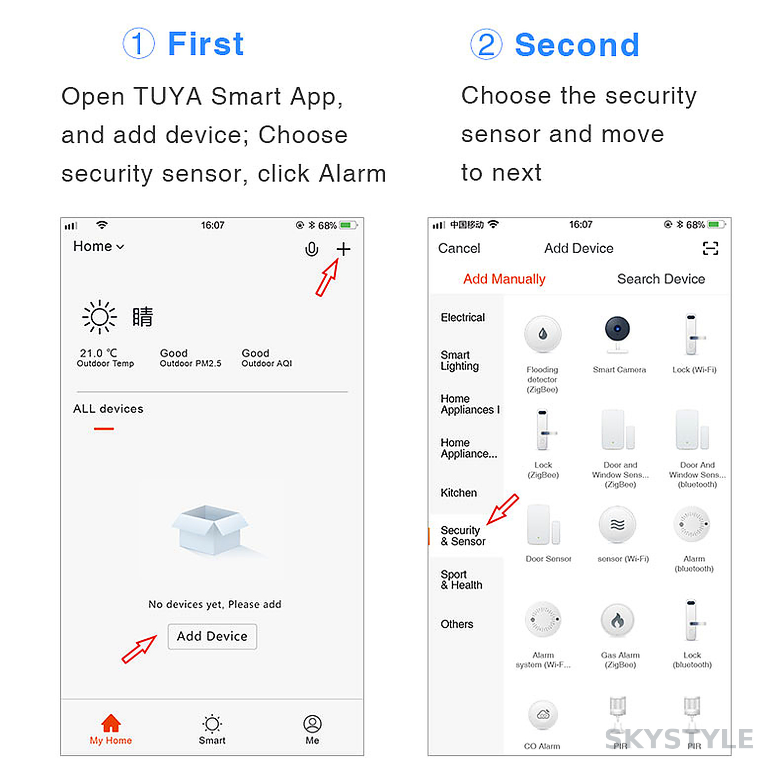 Умный датчик дыма WiFi TUYA Smart (SD4) — изображение 10