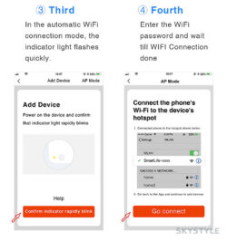 Умный датчик дыма WiFi TUYA Smart (SD4)