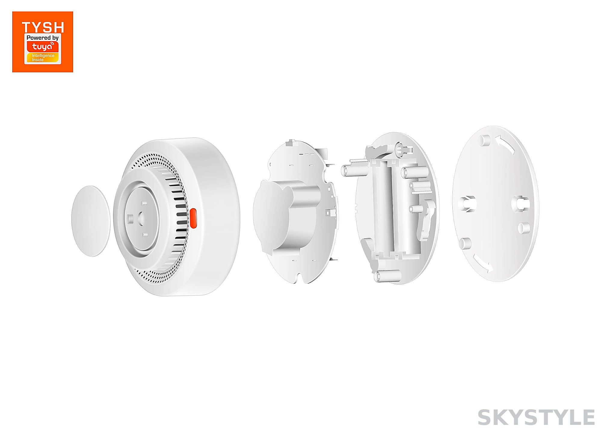 Умный датчик дыма WiFi TUYA Smart (SD4) — изображение 13