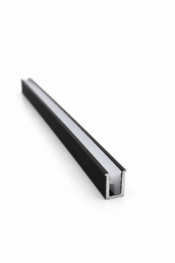 Алюминиевый встраиваемый LED профиль для светодиодной ленты LUCA SLIM LINE (LPS1)