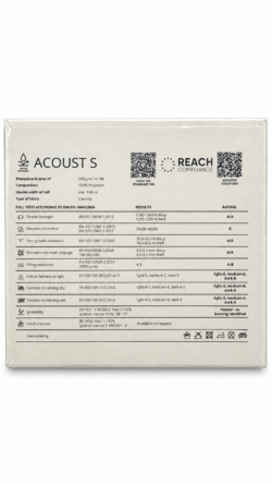Akustiliste tekstiilide kataloog ACOUST S (CAT1)