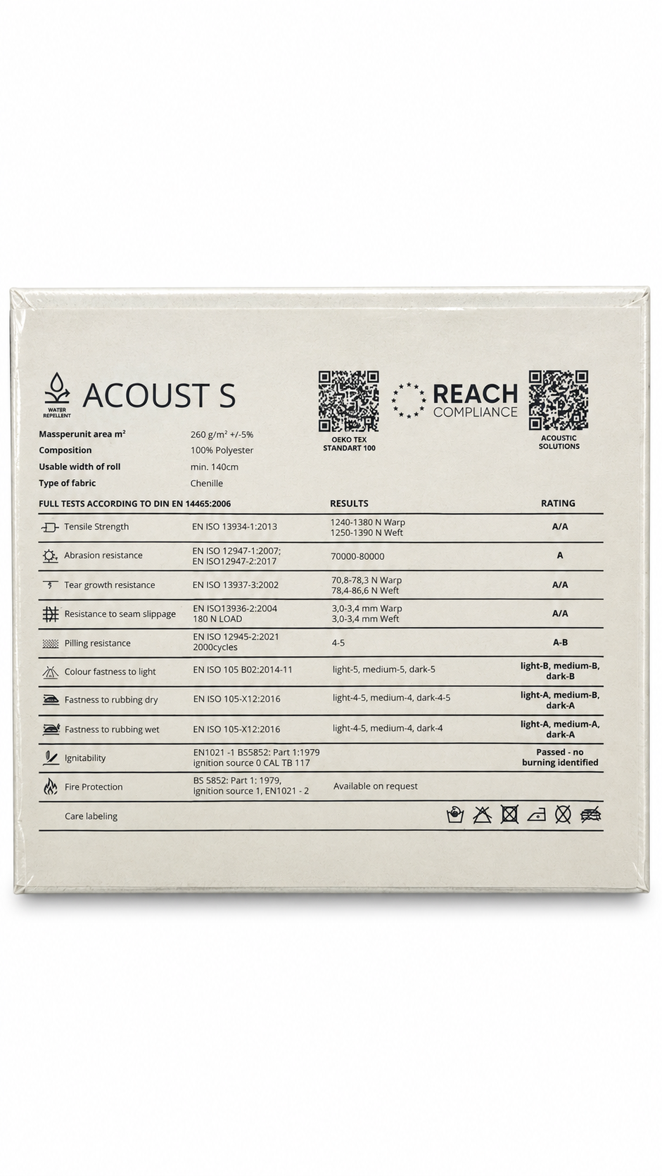 Akustiliste tekstiilide kataloog ACOUST S (CAT1) - Image 4