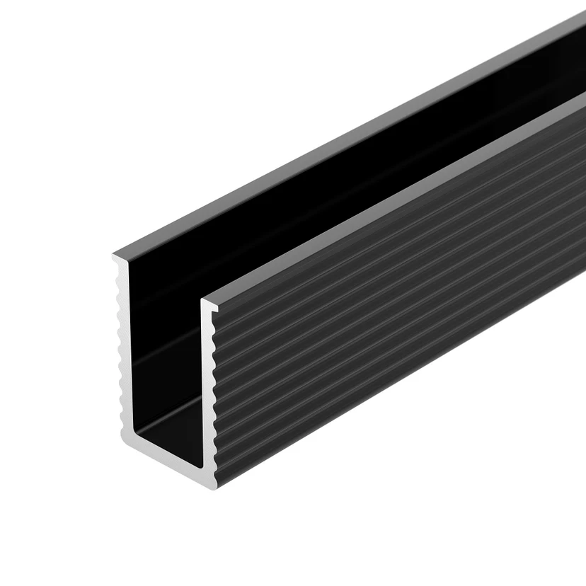 Алюминиевый встраиваемый LED профиль для светодиодной ленты LUCA SLIM LINE (LPS1) — изображение 5